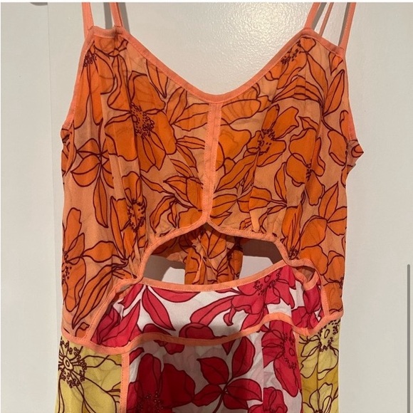 NWOT REISS Isla Resort Print Midi Dress - Picture 4 of 5